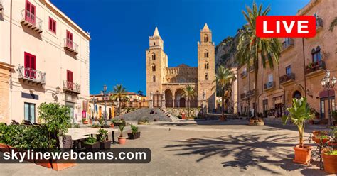 webcam cefalù spiaggia|piazza duomo di cefalù webcam.